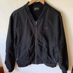 True Religion black bomber utility jacket